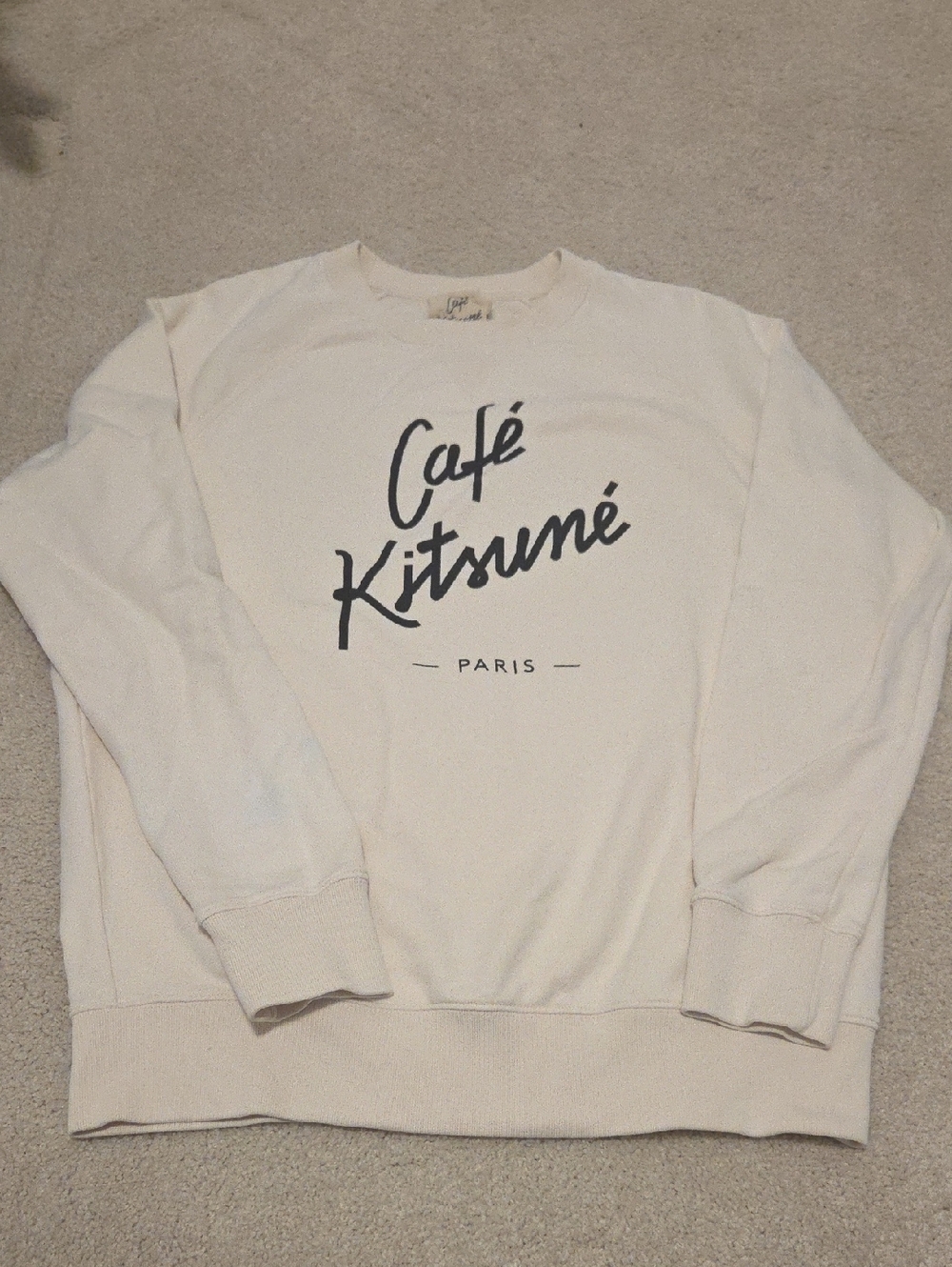 Cafe Kitsune Cream Sweatshirt